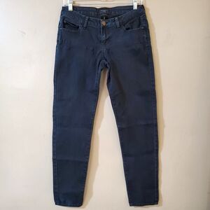 Celebrity Pink Womens Skinny Jeans Size 7/28 Black Wash Low Rise Stretch